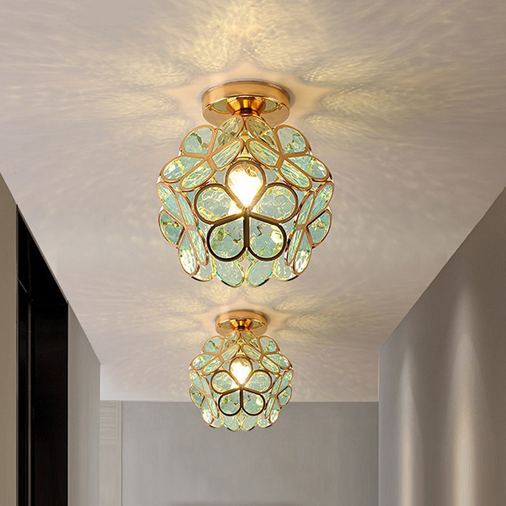 Elegante Bloemige Plafondlamp voor Jouw Interieur