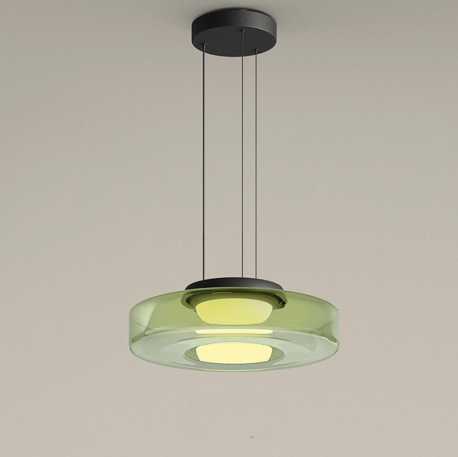 Bauhaus-Inspiratie: Elegante Glas Hanglamp