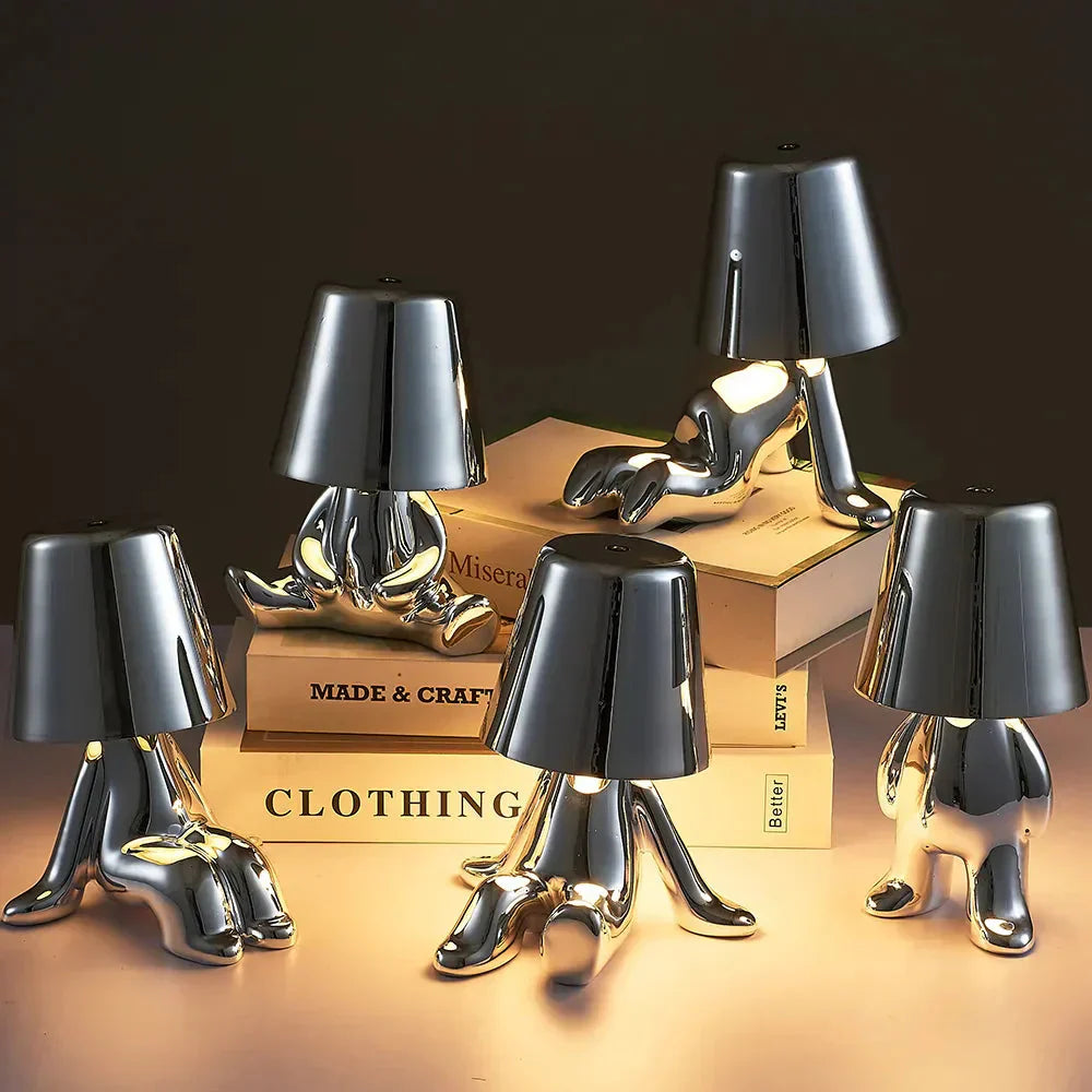 GlowCraft Tafellamp: Stijlvolle Oplaadbare Verlichting