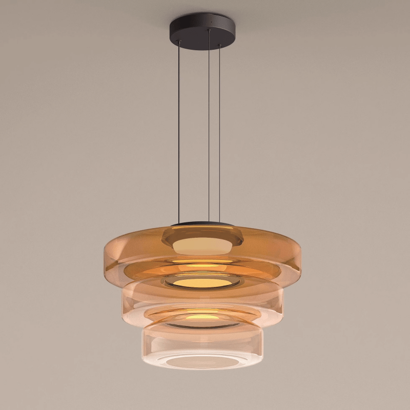 Bauhaus-Inspiratie: Elegante Glas Hanglamp