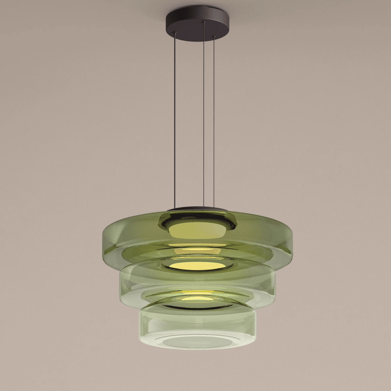 Bauhaus-Inspiratie: Elegante Glas Hanglamp