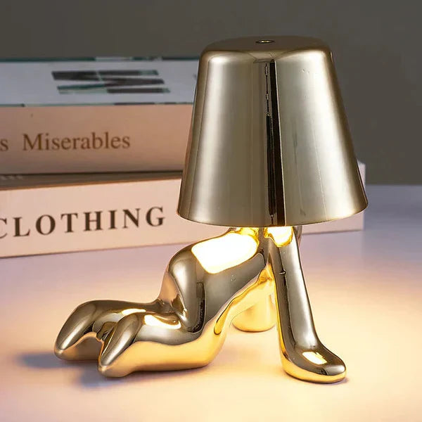 GlowCraft Tafellamp: Stijlvolle Oplaadbare Verlichting