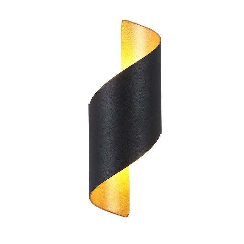 Moderne LED Wandlamp met Spiraalontwerp