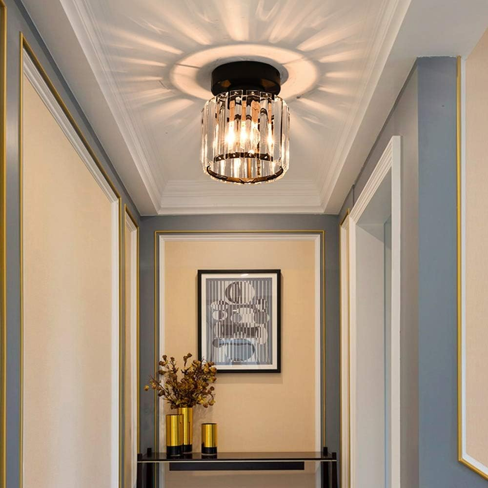 Elegante Kristallen Plafondlamp voor Modern Interieur