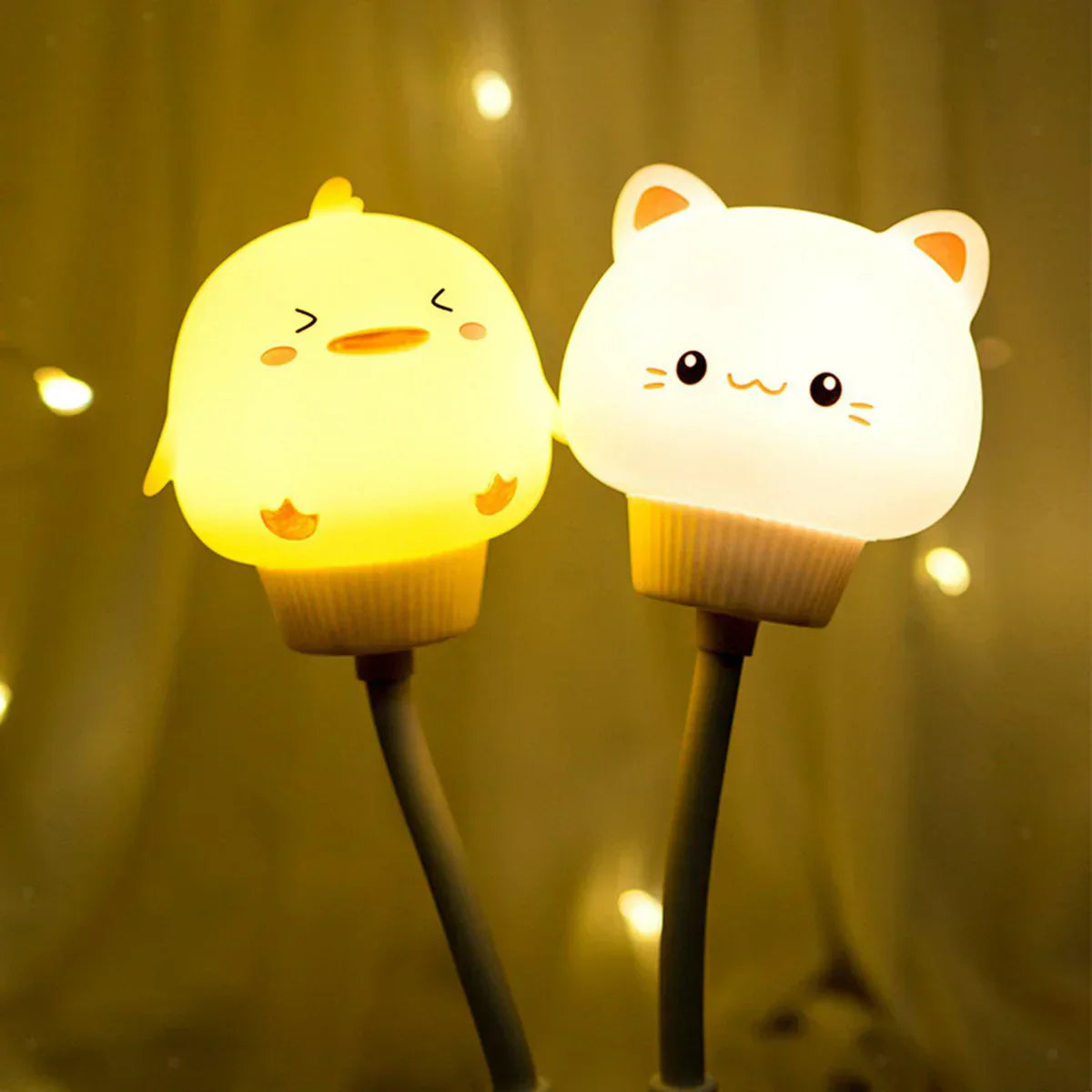 Schattige Nachtlamp met Timer en Afstandsbediening