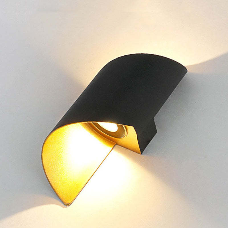 Moderne LED Wandlamp met Spiraalontwerp