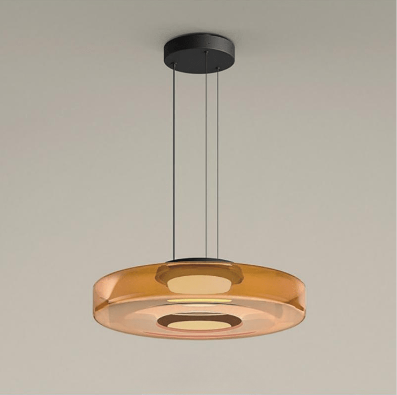 Bauhaus-Inspiratie: Elegante Glas Hanglamp