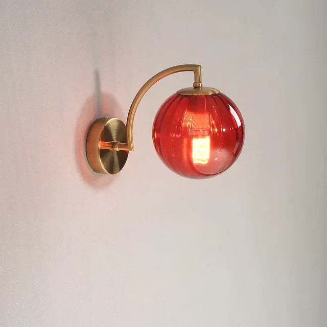 Elegante Glazen Wandlamp voor Luxe Verlichting