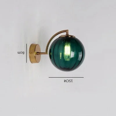 Elegante Glazen Wandlamp voor Luxe Verlichting
