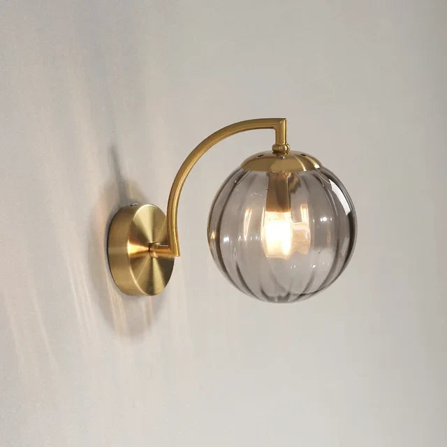 Elegante Glazen Wandlamp voor Luxe Verlichting