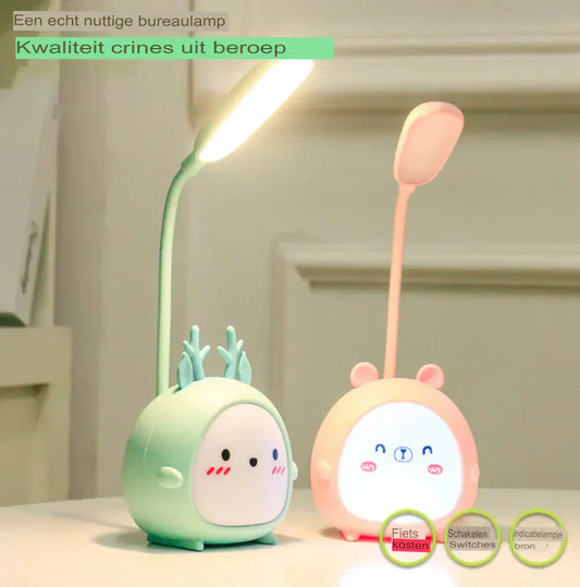 Schattige Oogbeschermende Kinderlamp voor Lezen