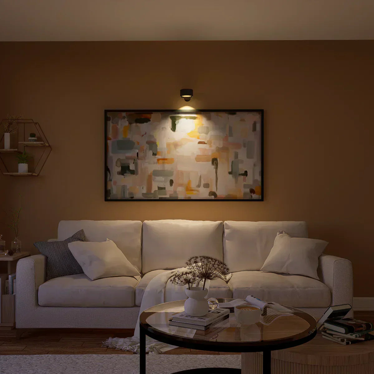 Stijlvolle Draadloze Wandlamp met Aanpasbare Verlichting