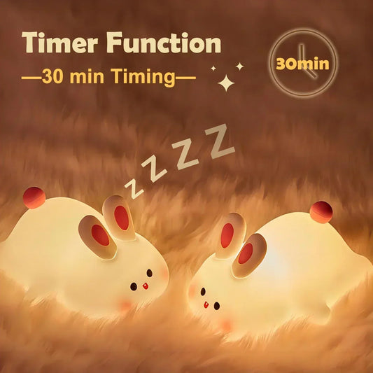 Schattig Konijn Nachtlampje voor Kinderen