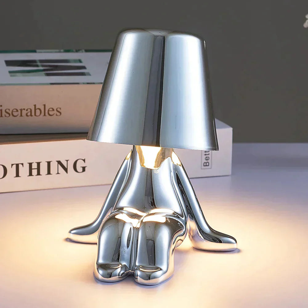GlowCraft Tafellamp: Stijlvolle Oplaadbare Verlichting