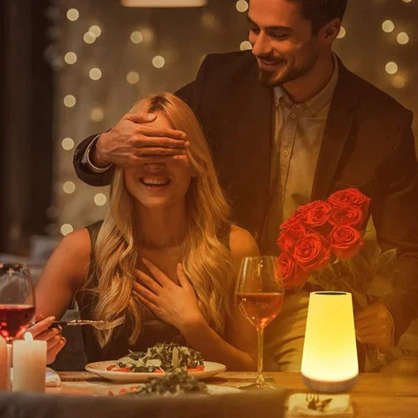 Elegante Touch-Control Nachtlamp voor Sfeervolle Verlichting