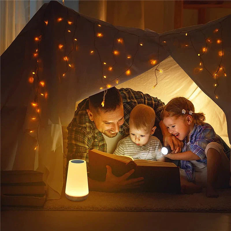 Elegante Touch-Control Nachtlamp voor Sfeervolle Verlichting