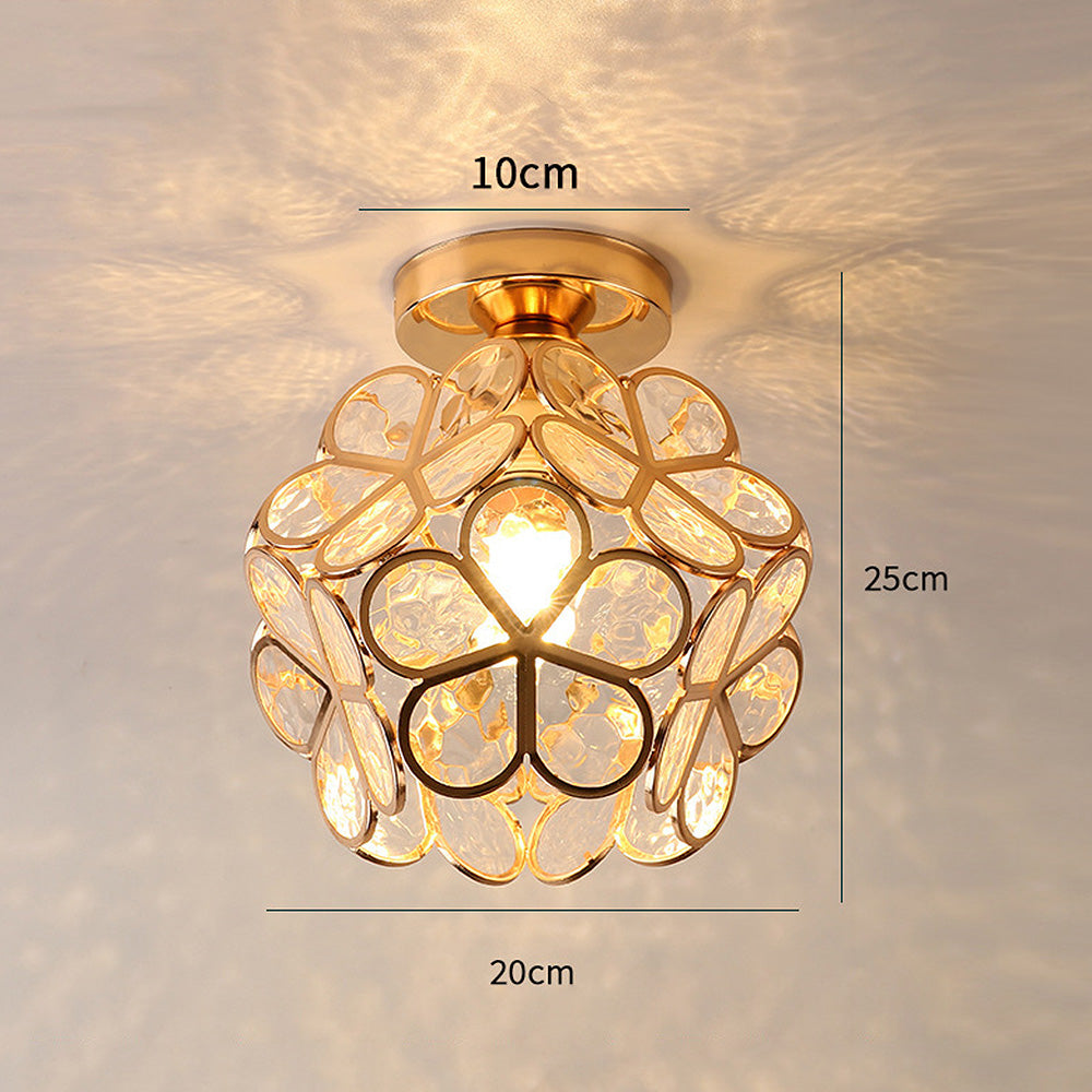 Elegante Bloemige Plafondlamp voor Jouw Interieur