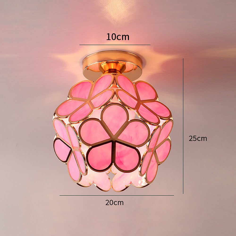 Elegante Bloemige Plafondlamp voor Jouw Interieur