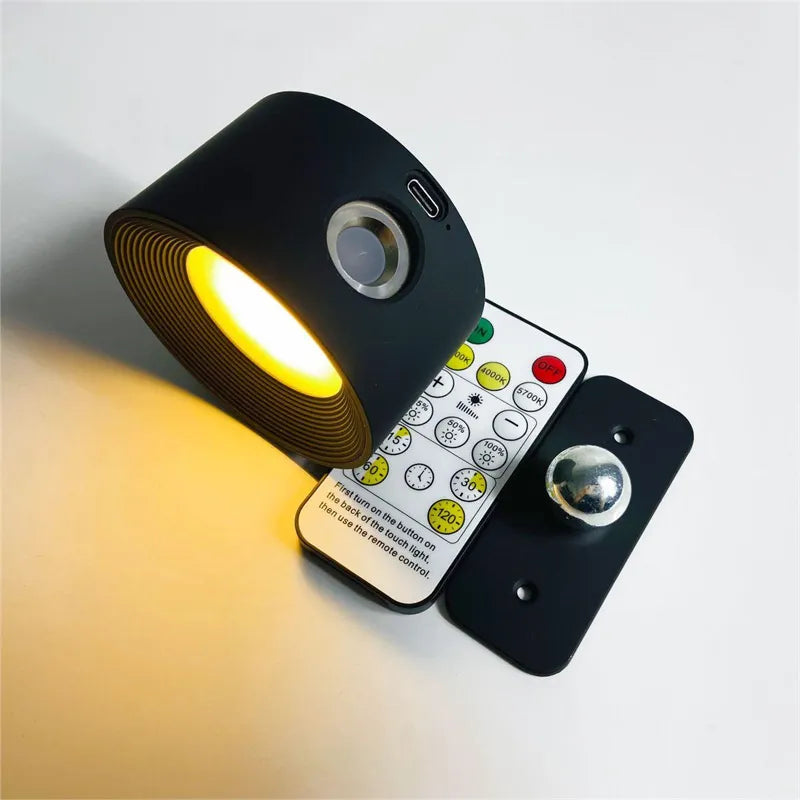 Stijlvolle Draadloze Wandlamp met Aanpasbare Verlichting