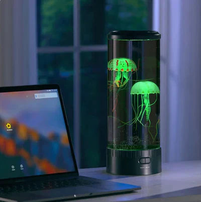 Betoverende LED Meduse Aquarium Lamp