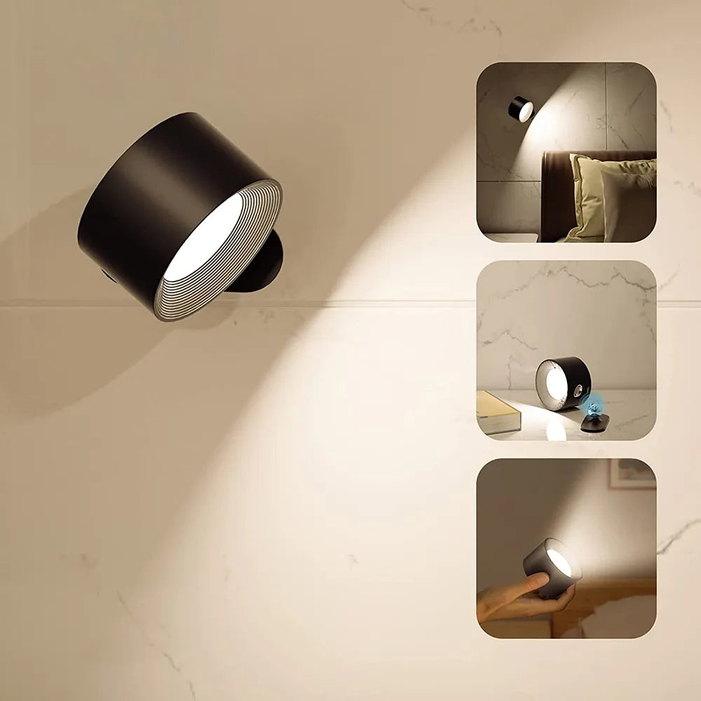 Stijlvolle Draadloze Wandlamp met Aanpasbare Verlichting