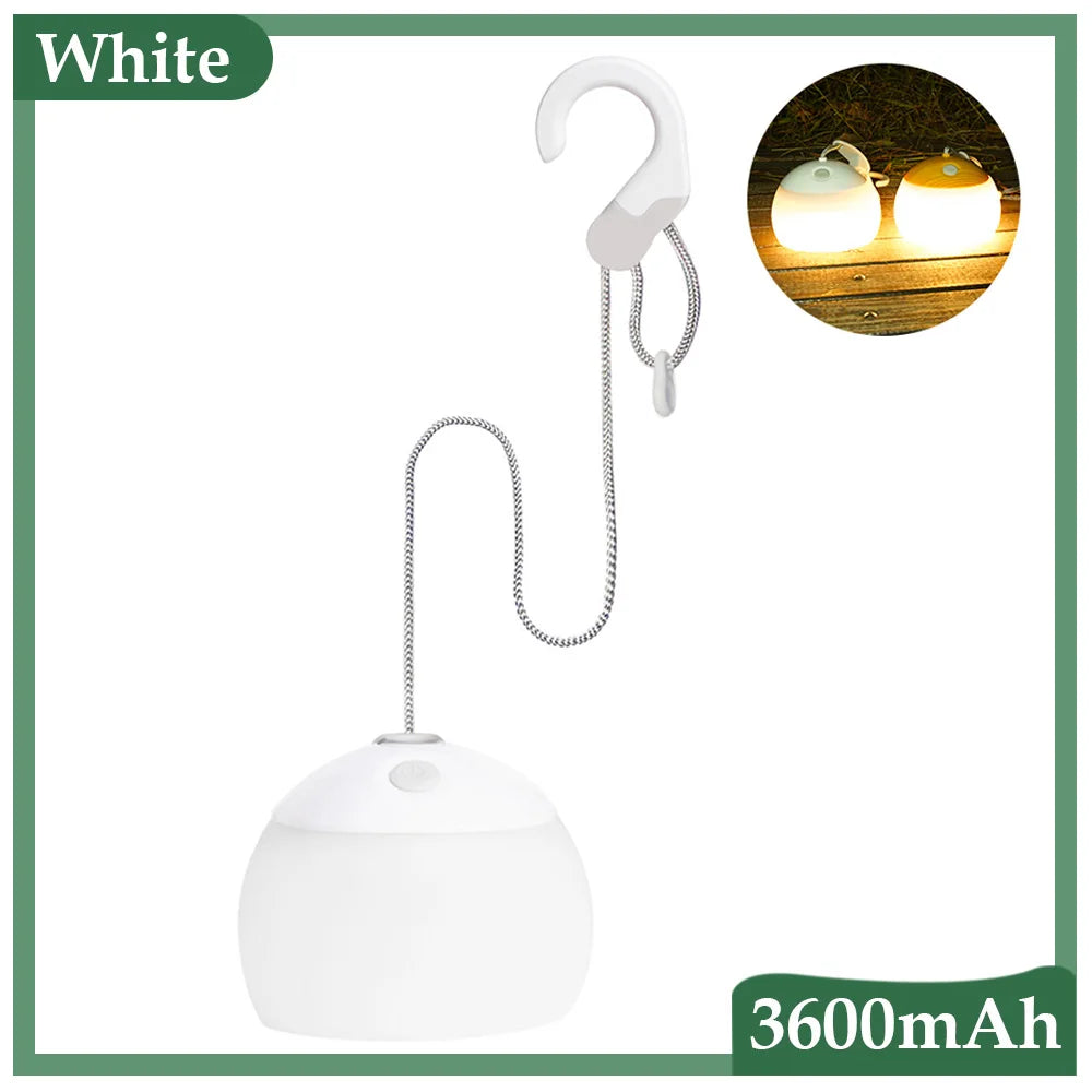 Retro Campinglamp - USB Oplaadbaar en Veelzijdig