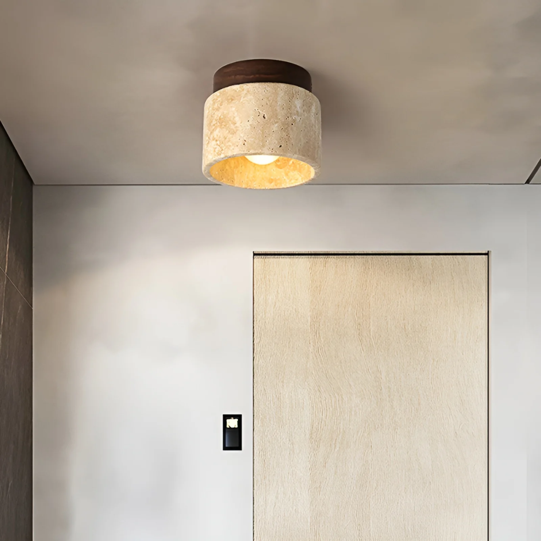 Elegante Japanse Plafondlamp voor Rustgevende Sfeer