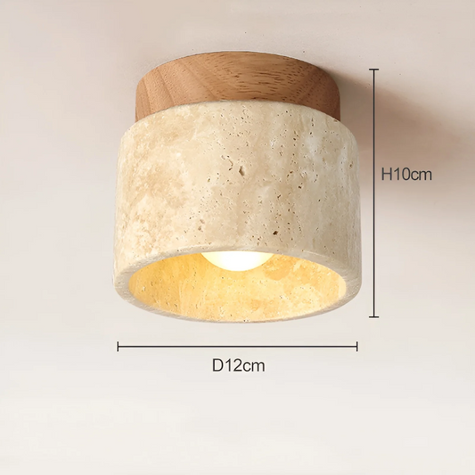 Elegante Japanse Plafondlamp voor Rustgevende Sfeer