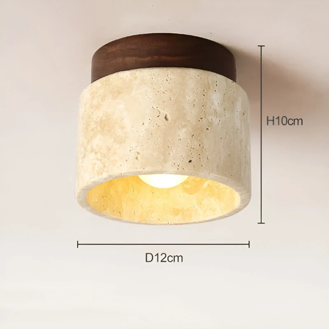 Elegante Japanse Plafondlamp voor Rustgevende Sfeer