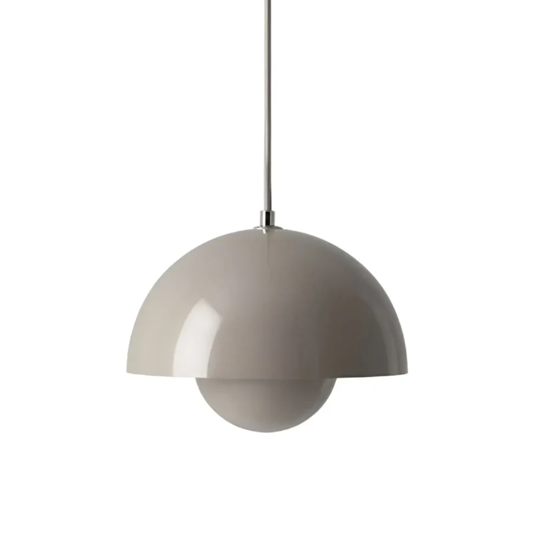 Elegante Scandinavische Hanglamp met Bloemontwerp