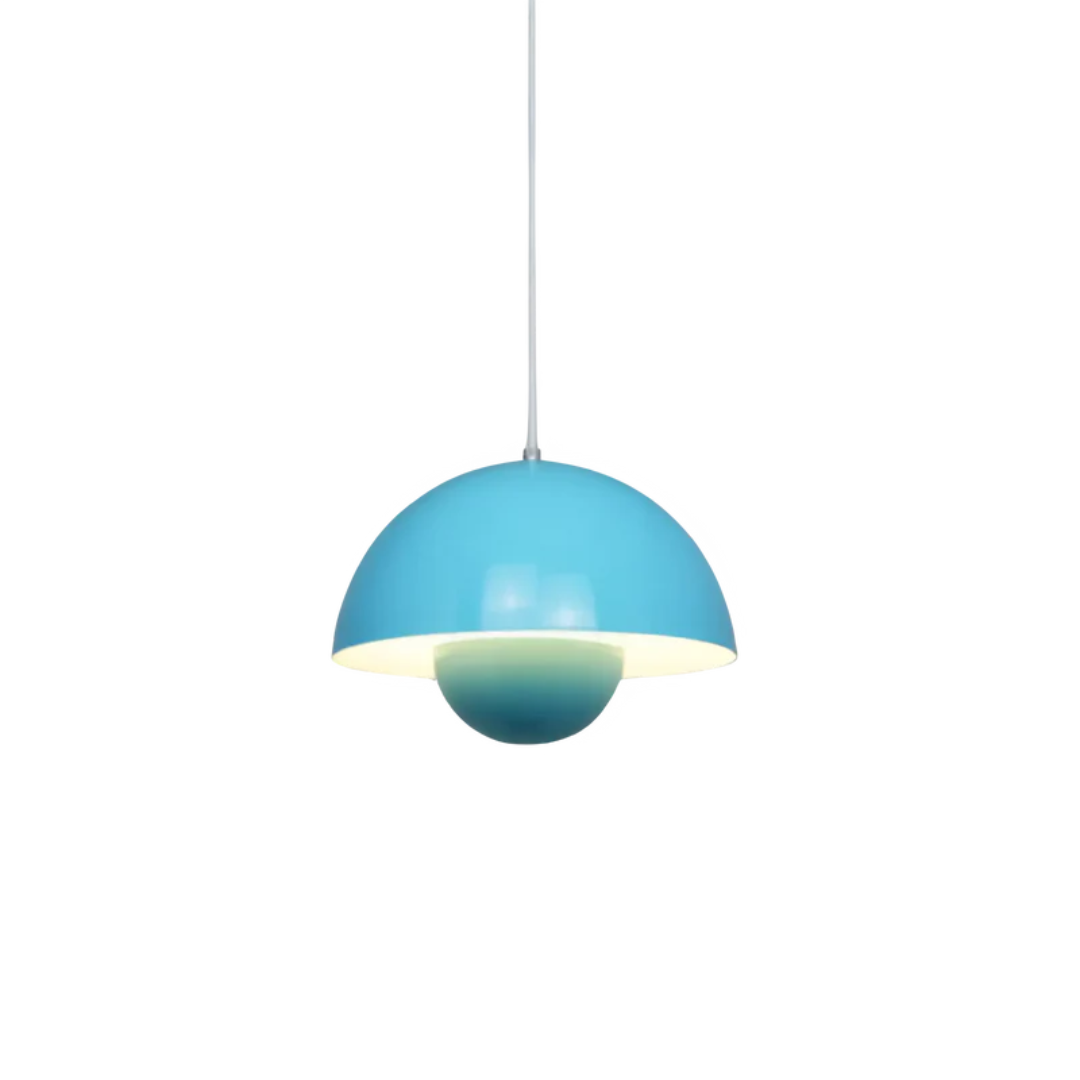 Elegante Scandinavische Hanglamp met Bloemontwerp