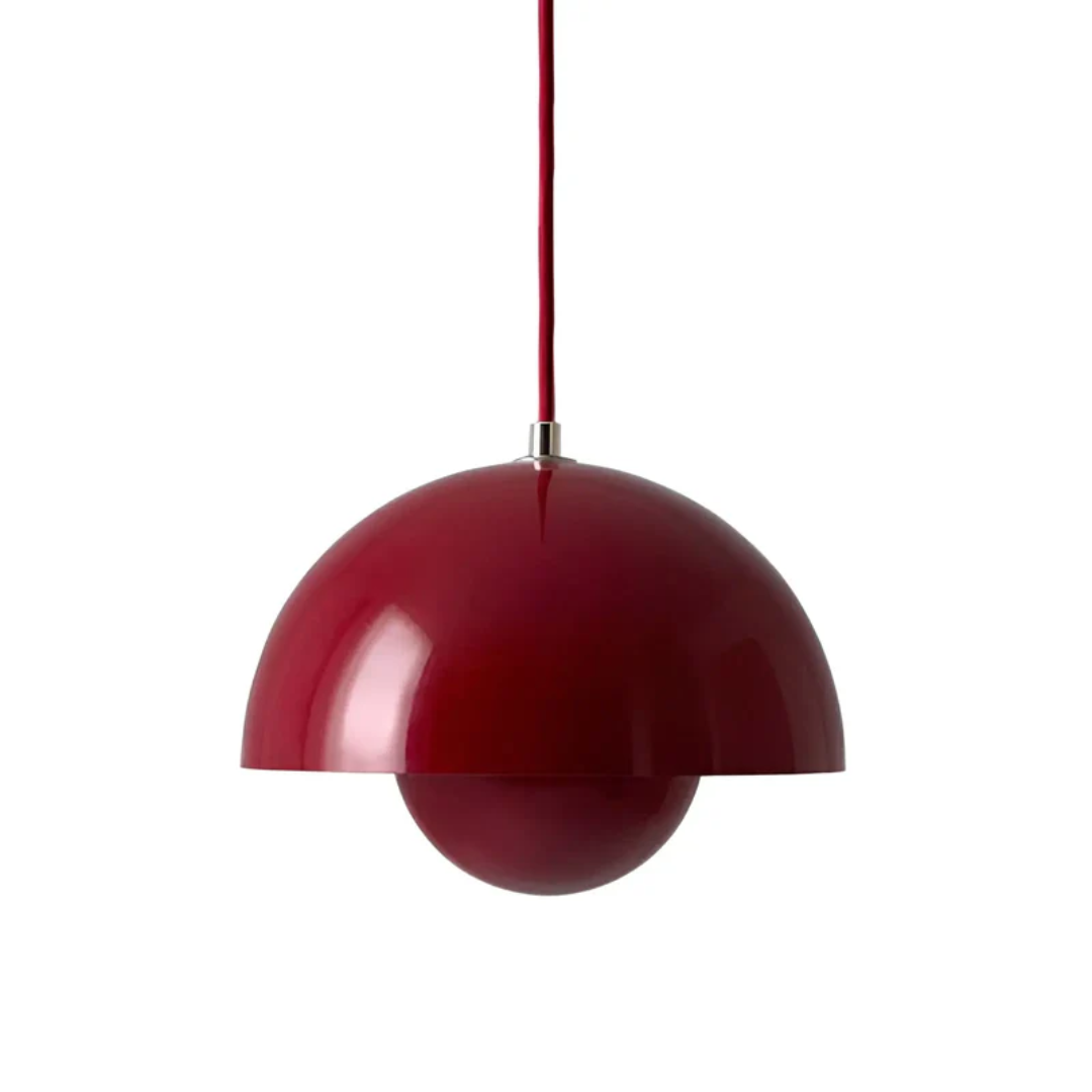 Elegante Scandinavische Hanglamp met Bloemontwerp