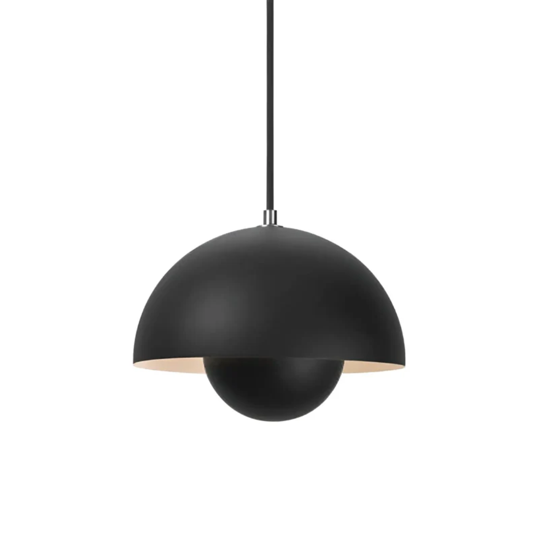 Elegante Scandinavische Hanglamp met Bloemontwerp