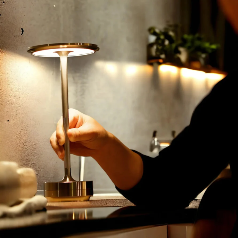 Elegante Draadloze Tafellamp voor Sfeer