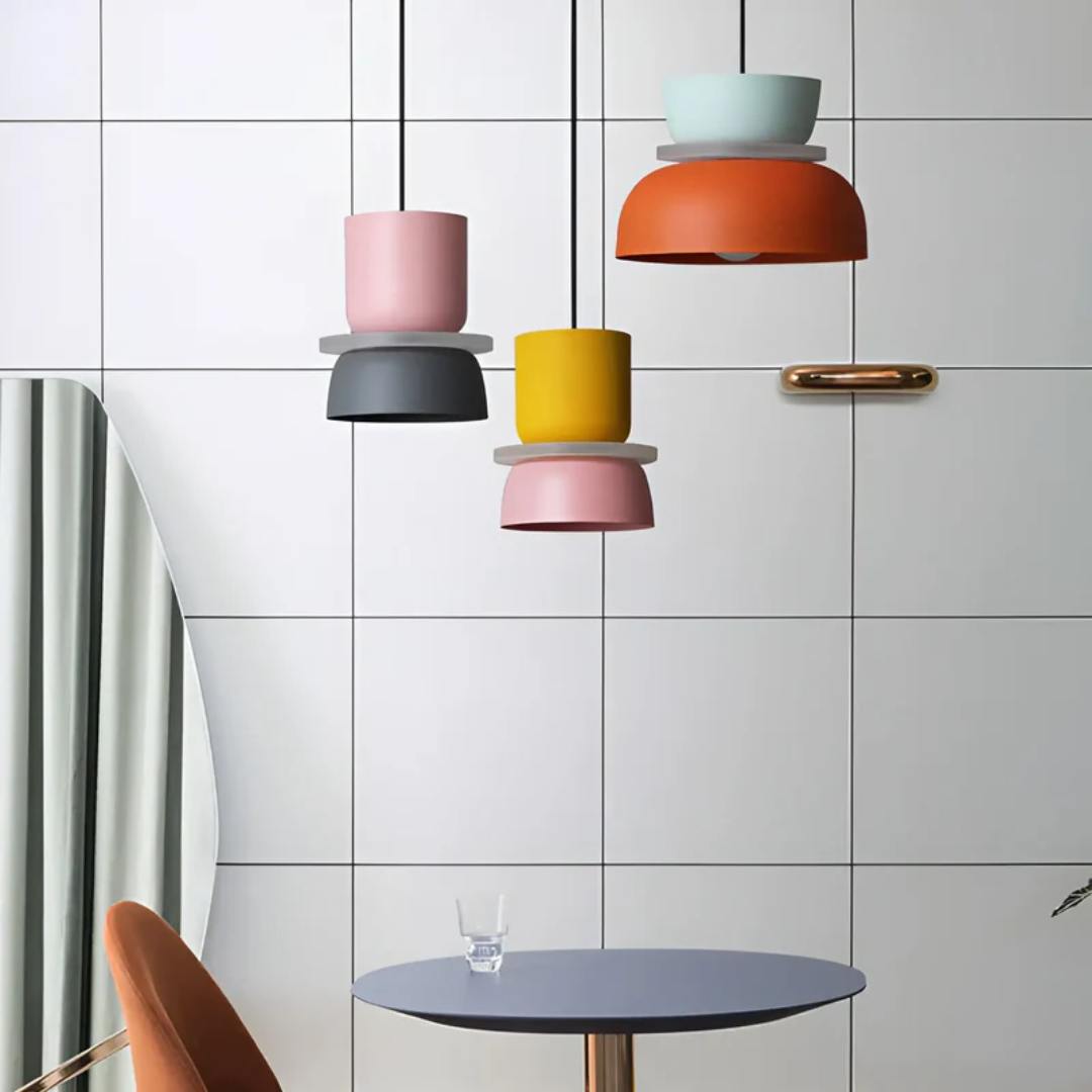 Kleurrijke LED Hanglamp voor Stijlvolle Verlichting