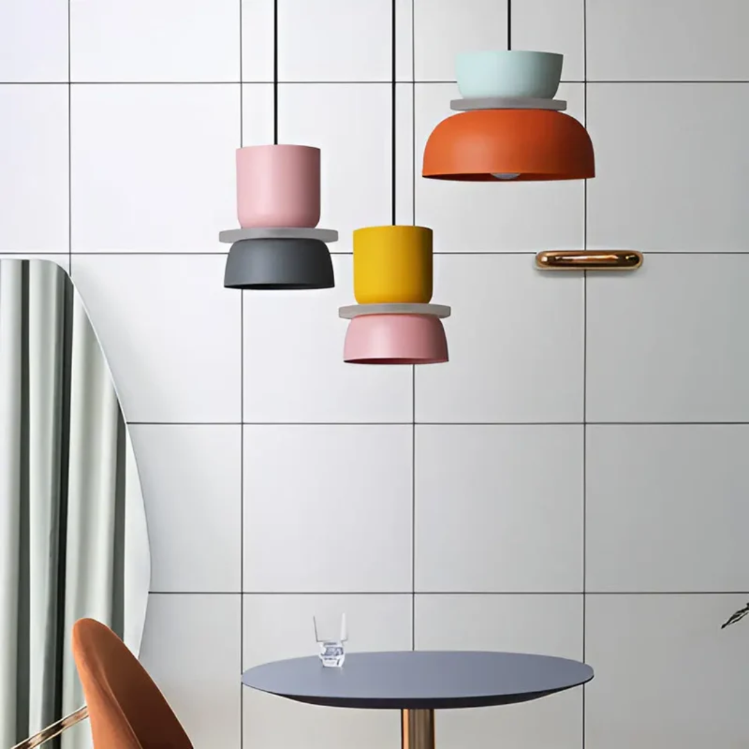 Kleurrijke LED Hanglamp voor Stijlvolle Verlichting