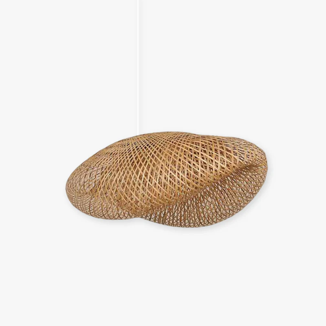 Natuurlijke Bamboe LED Hanglamp - Elegante Verlichting