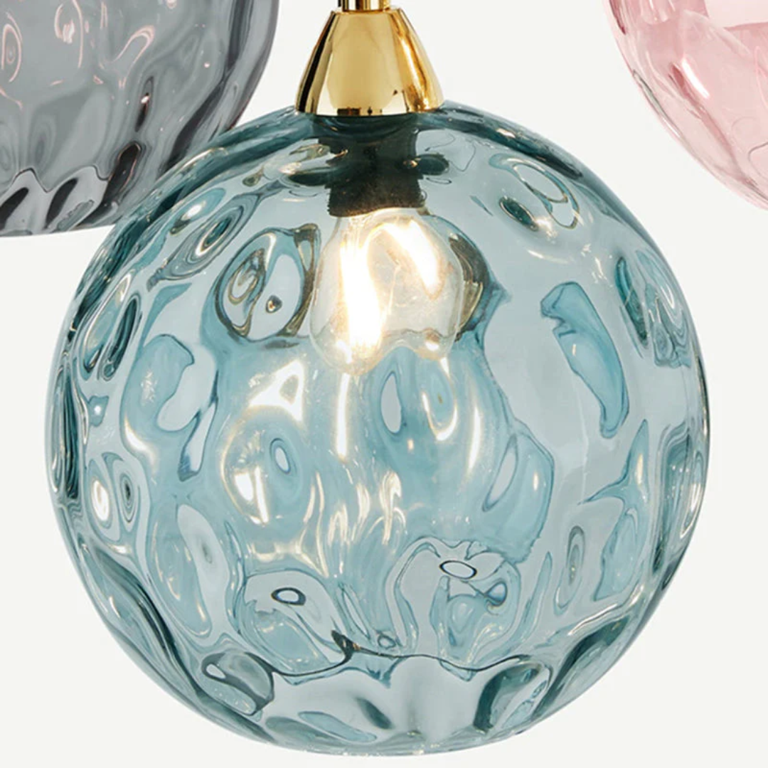 Elegante 3-Lamp Cluster Hanglamp voor Interieurverlichting