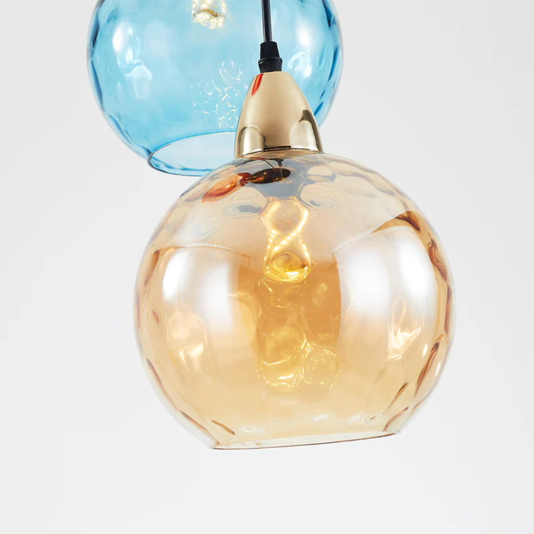 Elegante 3-Lamp Cluster Hanglamp voor Interieurverlichting