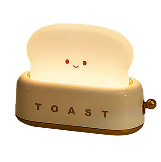 Schattige Toast Nachtlamp met Dimmfunctie