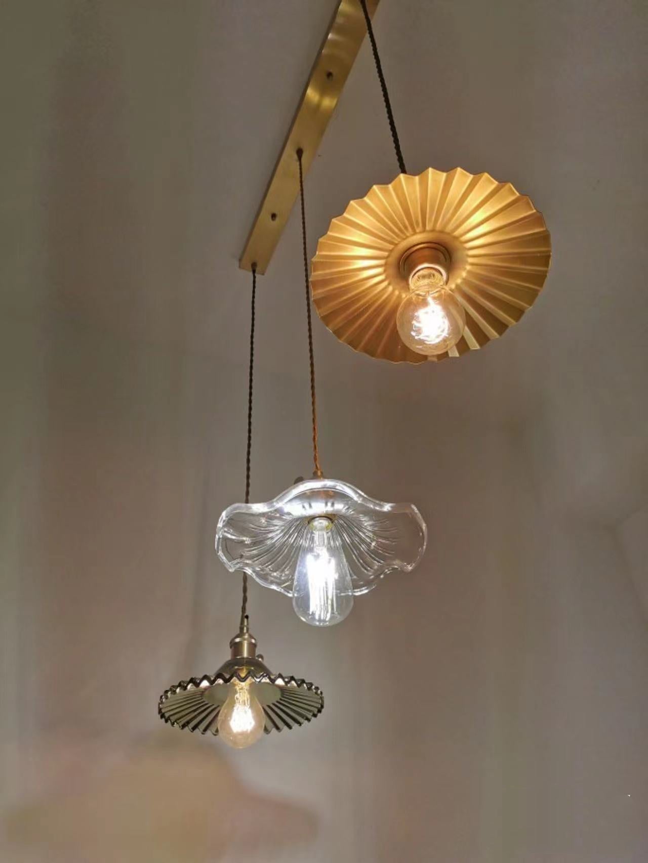 Elegante Scandinavische LED Hanglamp met Koper