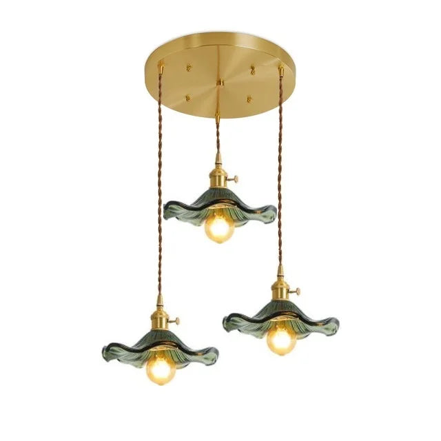 Elegante Scandinavische LED Hanglamp met Koper