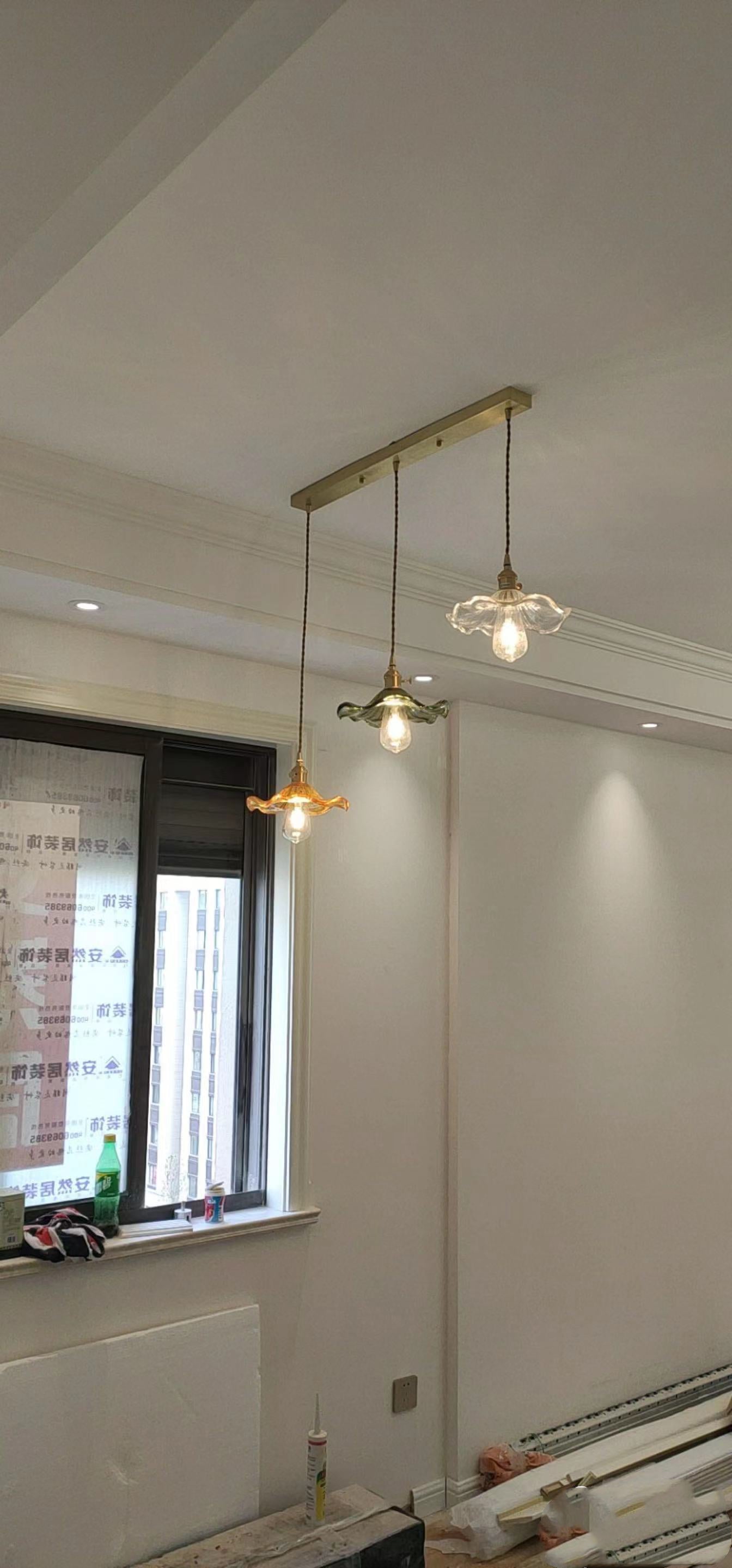 Elegante Scandinavische LED Hanglamp met Koper