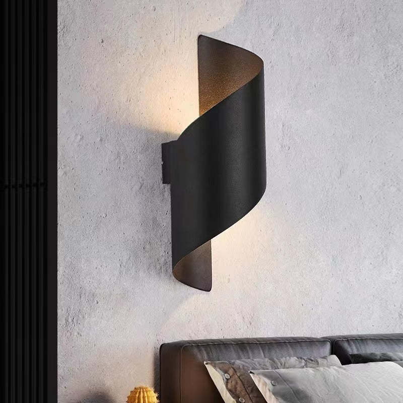 Moderne LED Wandlamp met Spiraalontwerp