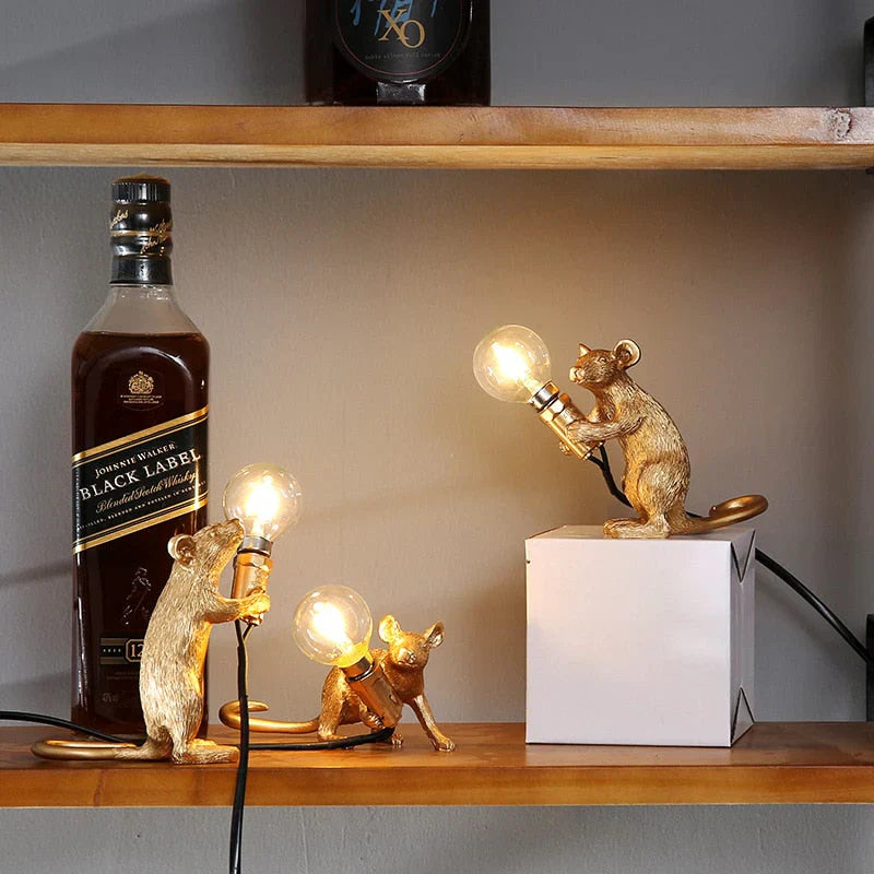 Speelse Muizenlamp voor Betoverende Sfeer