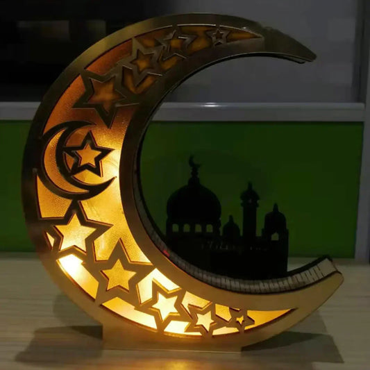 Maanvormige LED Lamp voor Feestelijke Sferen