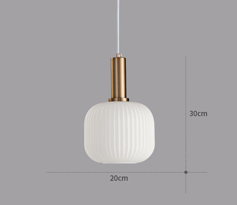 Kleurrijke Vintage Glazen Hanglamp voor Stijlvolle Verlichting