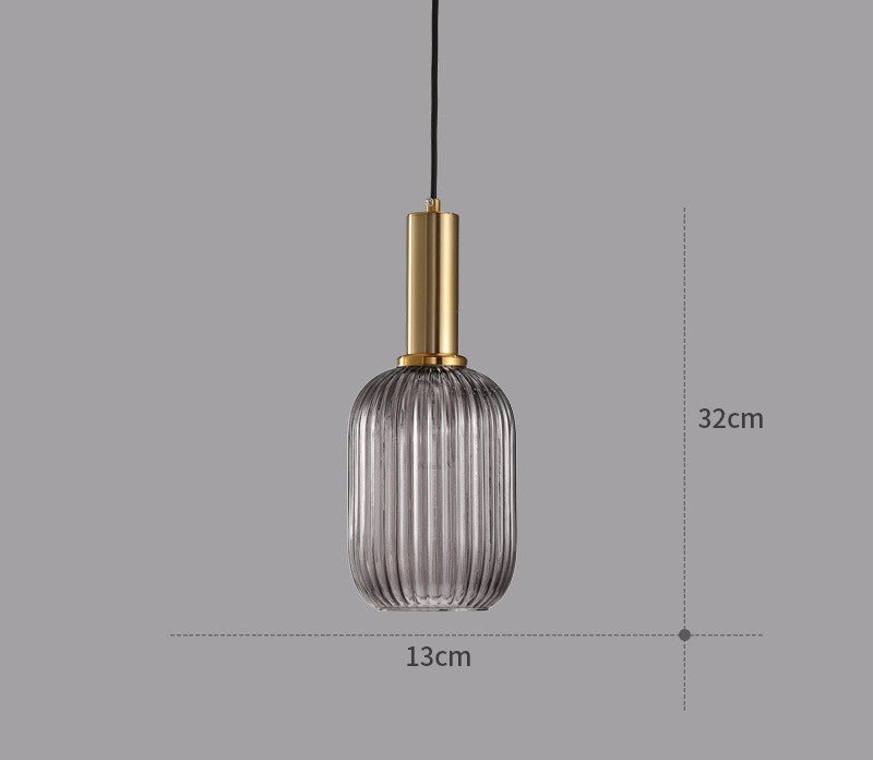 Kleurrijke Vintage Glazen Hanglamp voor Stijlvolle Verlichting
