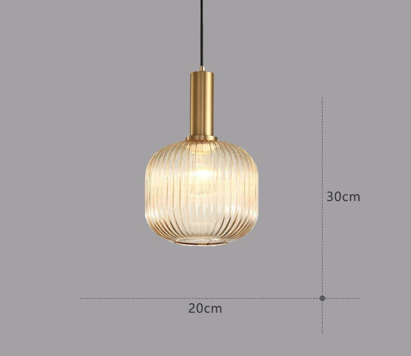 Kleurrijke Vintage Glazen Hanglamp voor Stijlvolle Verlichting
