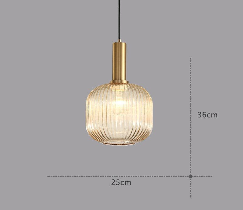 Kleurrijke Vintage Glazen Hanglamp voor Stijlvolle Verlichting